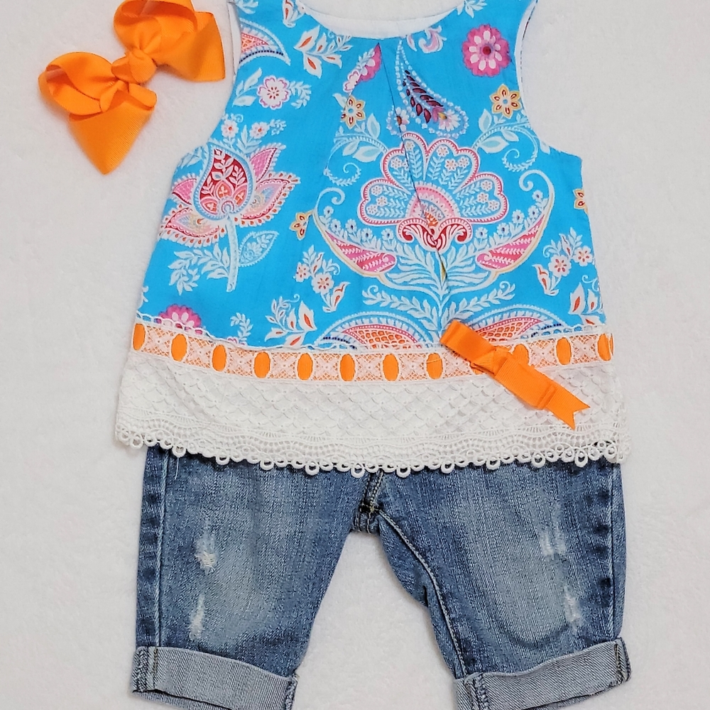 Jean capri outfit - Picture 2 of 4